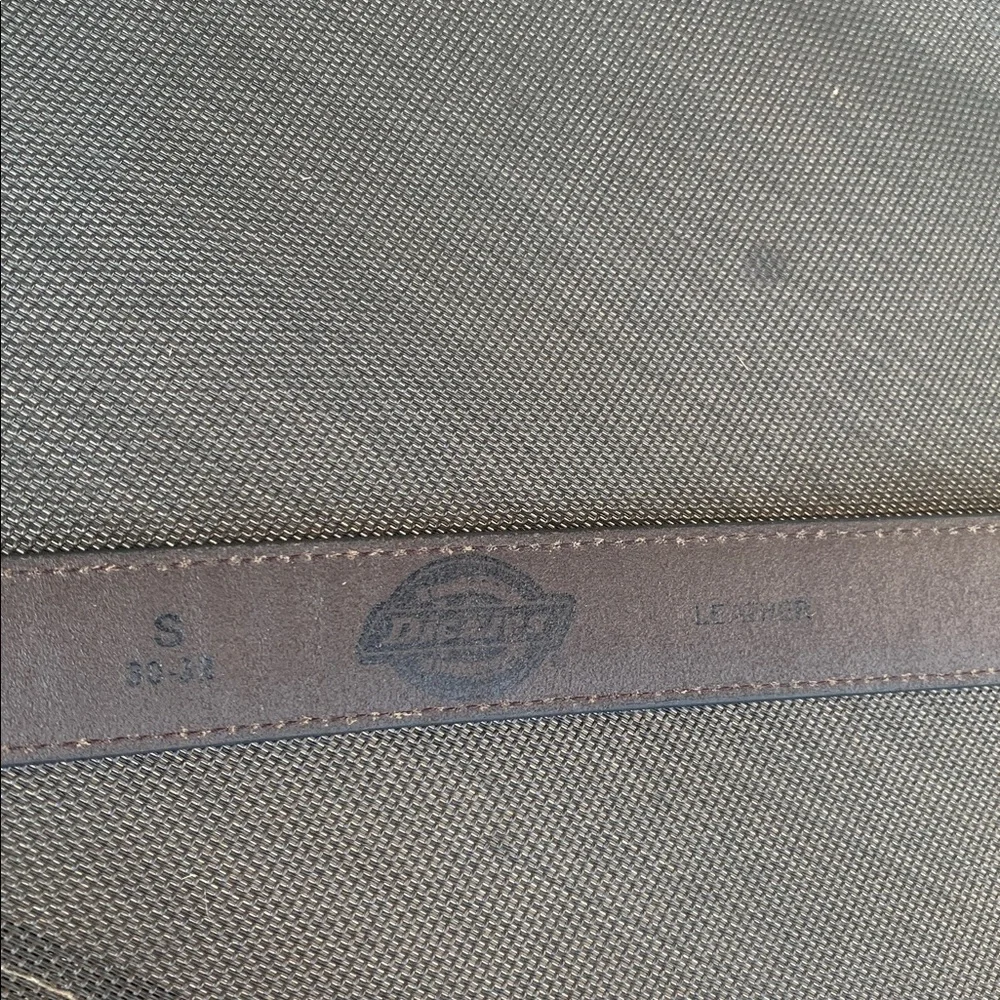 Lee Dark Brown Leather Belt